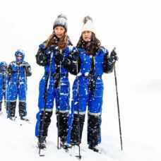 Cross-country Skiing at Aurora Alps